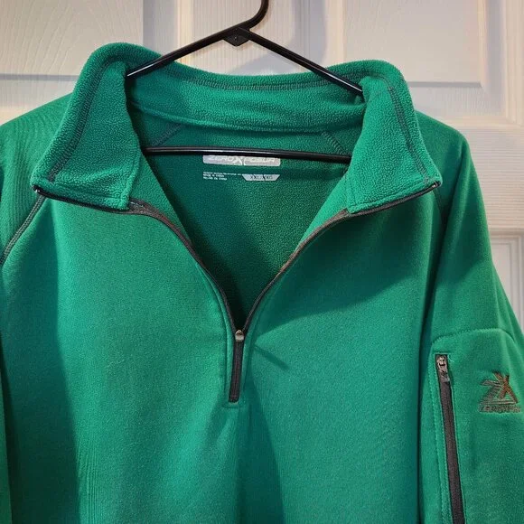 Men's XXL Green ZeroXposur Pullover - Picture 2 of 8